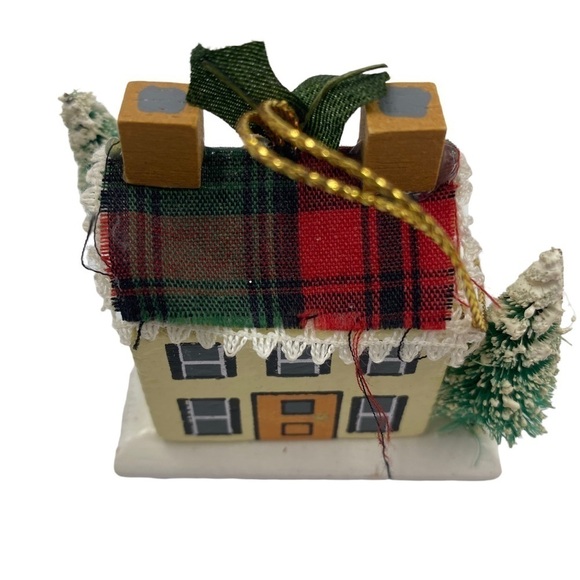 Vintage Christmas 🎄Ornament Miniature Wood House by Kurt Adler - Picture 4 of 10